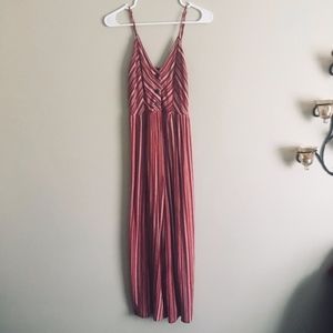 Forever 21 Red & White Striped Romper NWT